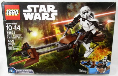 lego scout trooper and speeder bike