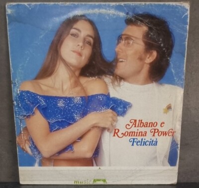 ALBANO E ROMINA POWER - Glück - LP 12'' Erstdruck 1982 - handsigniert.