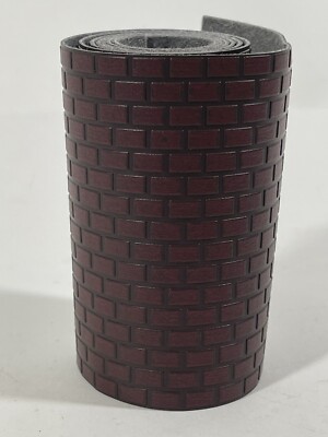 Lemax Dept 56 Christmas Village Model Train Brick Road Roll Pathway 3.5 x 30 New