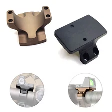 Scopes Mount Offset Optic Base+45° Rise Footprint Bracket Hunting For RMR