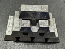 10+ lbs of Lee/Lyman Bullet Casting Alloy Lead Ingots-NOT SOFT LEAD! $7 Shipping