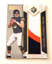 MITCHELL TRUBISKY 2017 Panini Limited Phenoms Rookie Jersey Relic #D 1/25 Bears