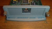 HP 600N  EIO JETDIRECT 10/100TX  NETWORK CARD PRINT SERVER