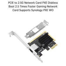 PCIE to 2.5G Network Card 2.5 Times Faster Gaming Network Card Synology PXE WO