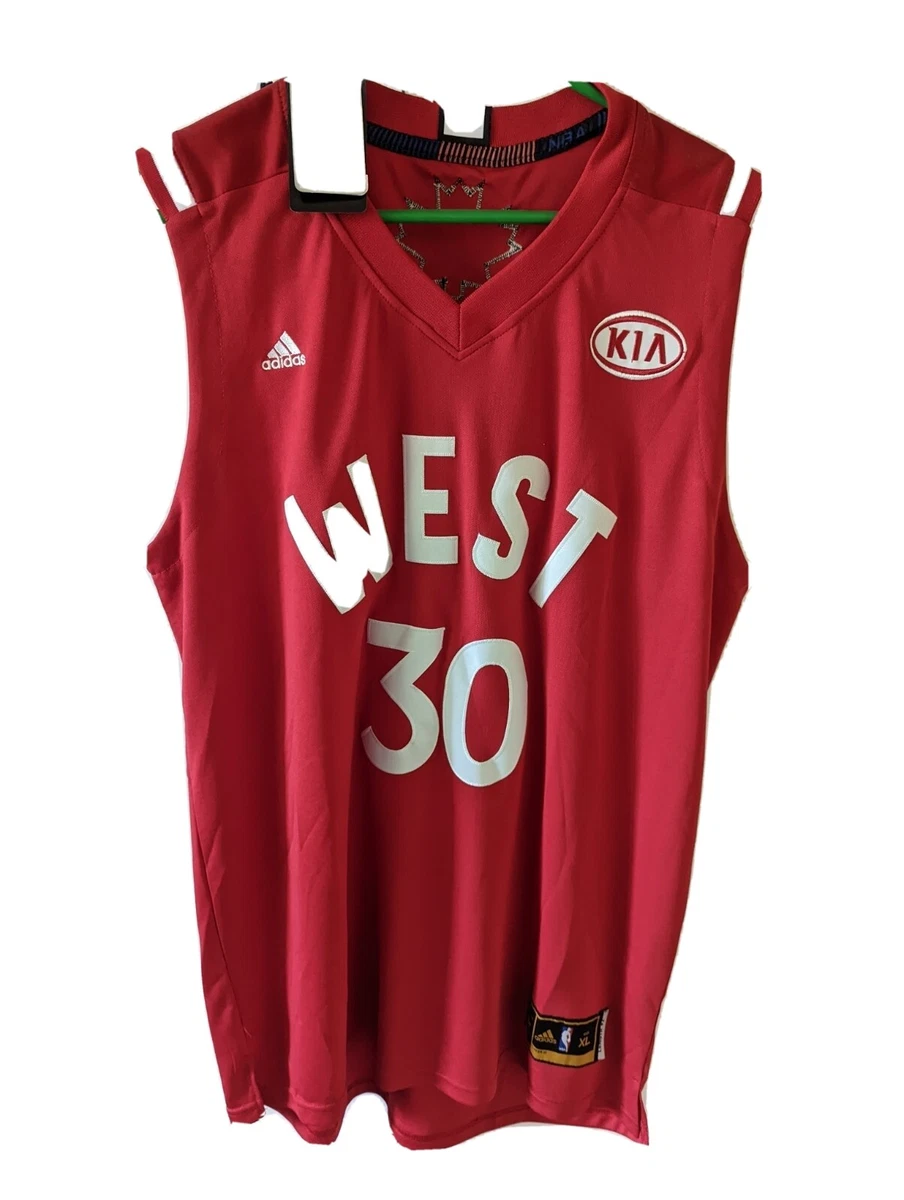 2016 Toronto NBA West Stephen Curry Adidas All Star Game Jersey