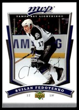2007-08 Upper Deck MVP Ruslan Fedotenko Tampa Bay Lightning #165