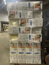 BULK Intex 10'x30" Metal Frame Pool w/ Filter Pump (1 Pallet of 32) (Open Box)