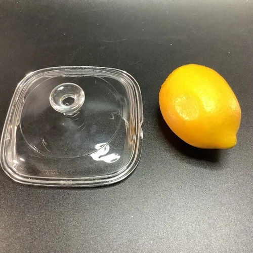 Flawed Pyrex Glass Lid P-41-GC for Corning Ware P-41-B & P-43-B Petite Pan CHIP