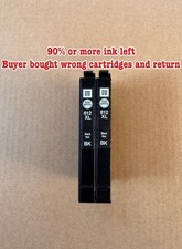 2 x Epson 812XL Black Genuine High Yield Ink Cartridge No Box Read*