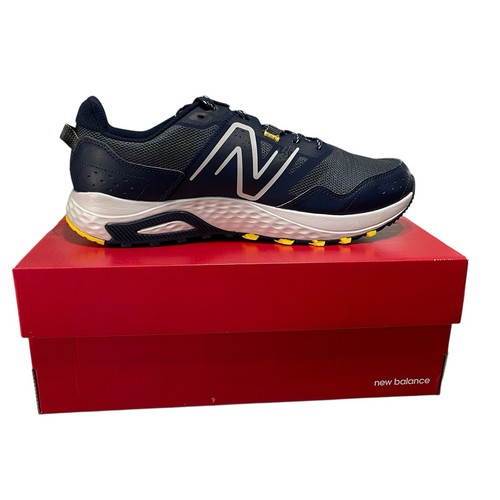 New Balance 410v8 Trail Running Shoes Men's Size 12 4E X-Wide Blue Grey MT410NY8 - Picture 9 of 13