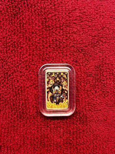 Scrooge McDuck Playboy w/ Bunnies Colorized 1/10 Oz .999 Silver Art Bar