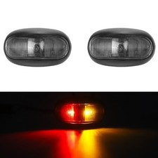 LED Clearance Lights Side Marker Lamps Amber Red White Trailer Truck Caravan RV