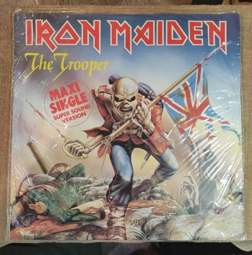 Iron Maiden - The Trooper / Cross-Eyed Mary - German Maxi Single Vinyl