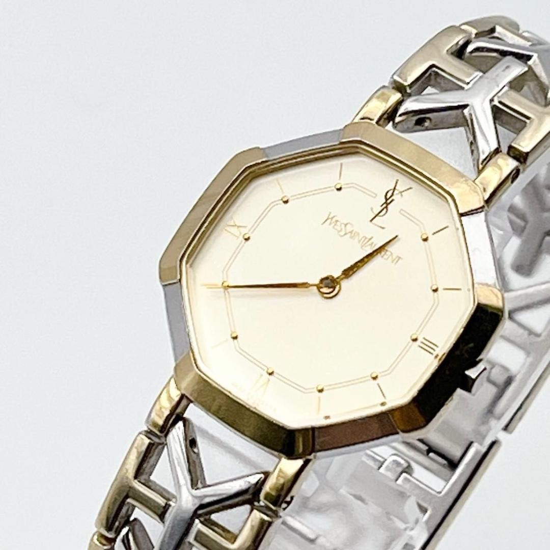 Orologio Uomo Yves Saint Laurent Octagon Combi Y Belt Originale