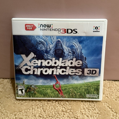 Nintendo Xenoblade Chronicles 3D New Nintendo 3DS No Manual