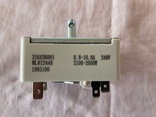 Range Burner Infinite Switch 316436001 , Frigidaire/Kenmore/Electrolux/Others