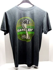Carl Shelby Licensed Shelby Cobra T Shirt Men's Large Gray