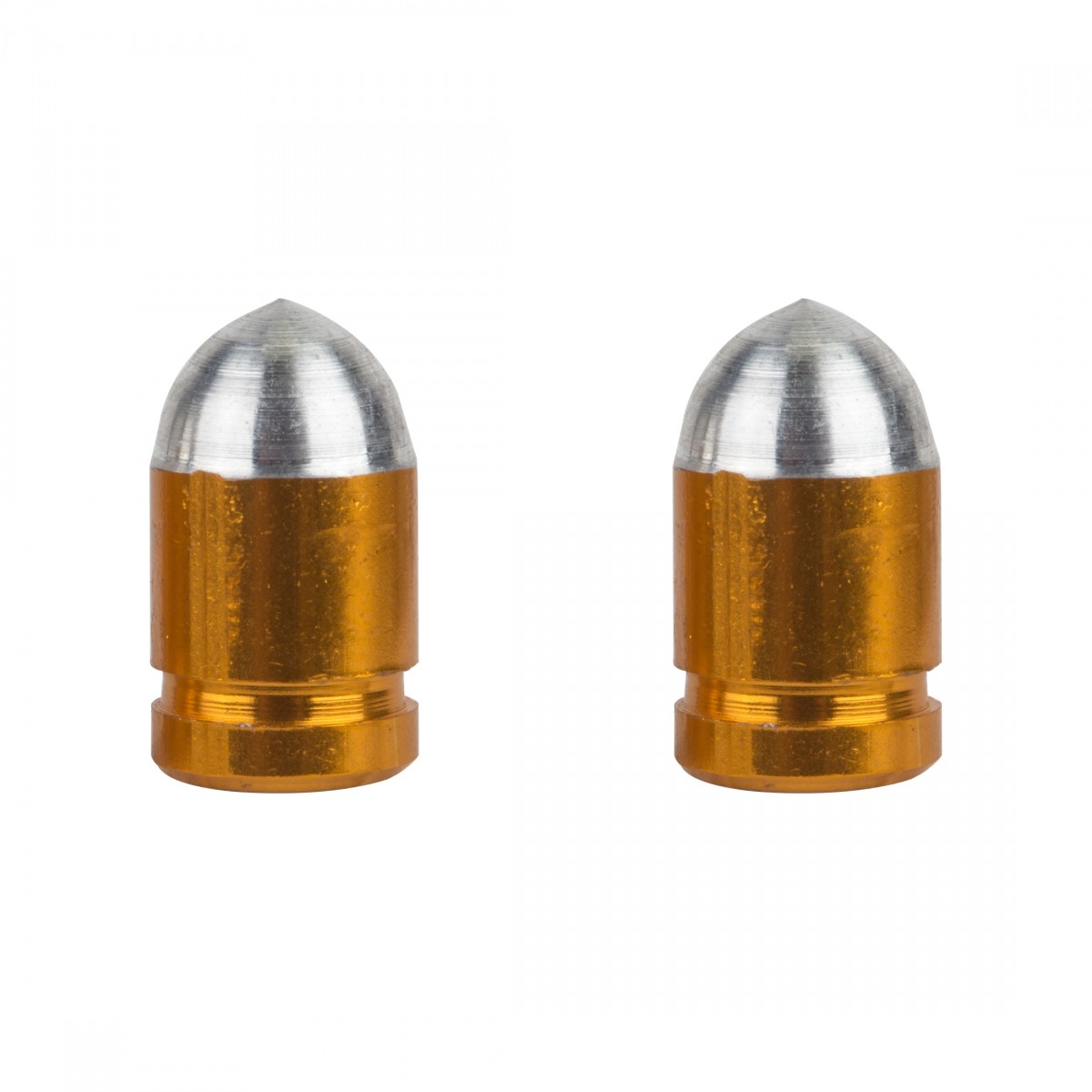 Золотые колпачки клапанов Presta Bullet - Декоративные долговечные аксессуары для велосипедных шин 2690₽