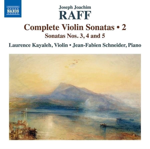 Audio Cd - Joseph Joachim Raff - Complete Violin Sonatas, Vol. 2 - Naxos -D- Ne-image