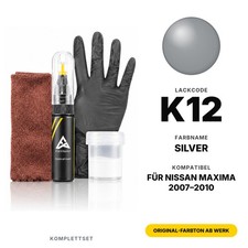 Lackstift Für Nissan Maxima K12 Silver Komplett PKW Steinschlag Reparatur Lackstift Für Nissan Maxima K12 Silver Komplett PKW Steinschlag Reparatur