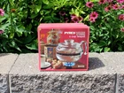 New Old Stock Vtg PYREX Flameware 8446 Glass 6 Cup Stove Top Coffee/Tea Pot