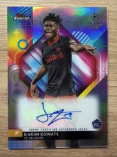 Soccer Karim Konate Rookie Autograph Topps Finest UCC 2024