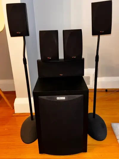 POLK AUDIO RM6750 5.1 Channel Home Theater Speaker System