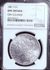 1881-S $1 Morgan Silver Dollar MS Details