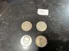 4 KENNEDY HALF DOLLARS 40% SILVER (1) 1967 and (3) 1968 (1X)