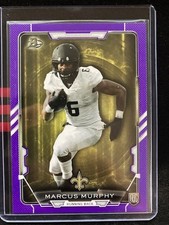 2015 Bowman Rookie Purple Marcus Murphy #105 RC Saints