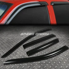 FOR 07-13 FORD EDGE/MKX SMOKE TINT WINDOW VISOR SHADE/SUN WIND/RAIN DEFLECTOR