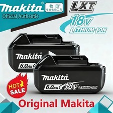 100% Genuine 18V Makita Battery - 6Ah,5Ah,9 Lithium, BL1840, BL1860 Replacement.