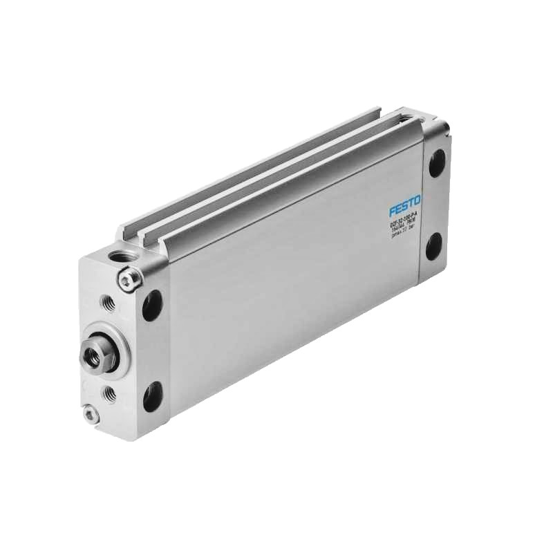 New Festo 164060 DZF-40-160-P-A Flat Pneumatic Compact Cylinder 10 bar