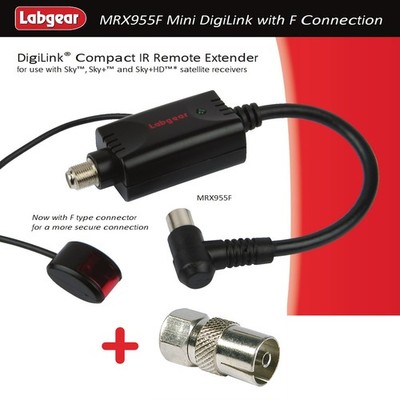 Magic Eye RF2 TV Link Extender für Sky Sky+ HD mit Koax Adapter