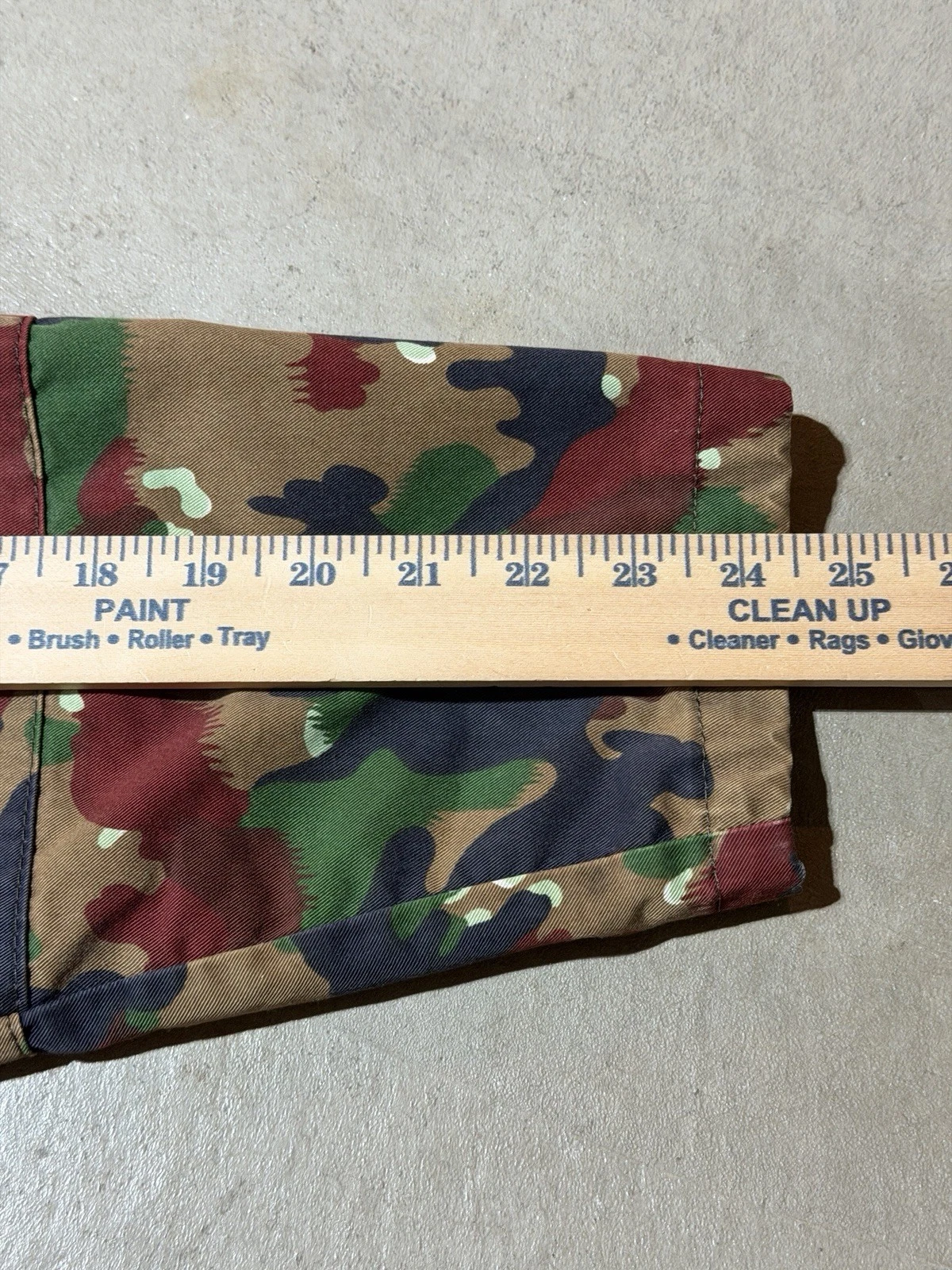 Vintage Swiss Army Jacket Mens Large Alpenflage Camo Combat Field Shirt M83 image 10