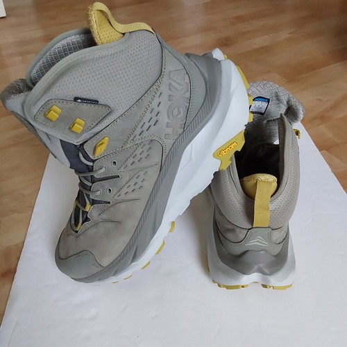 Hoka One One Kaha 2 GTX Mens Size 13D Olive Haze 1123155 / OHMR. READ-NO INSOLES