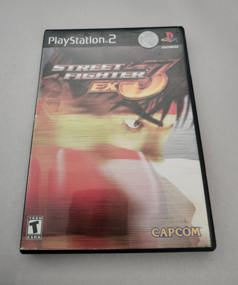 Street Fighter EX3 (Sony PlayStation 2) CIB complete SF EX 3 III video game SF3