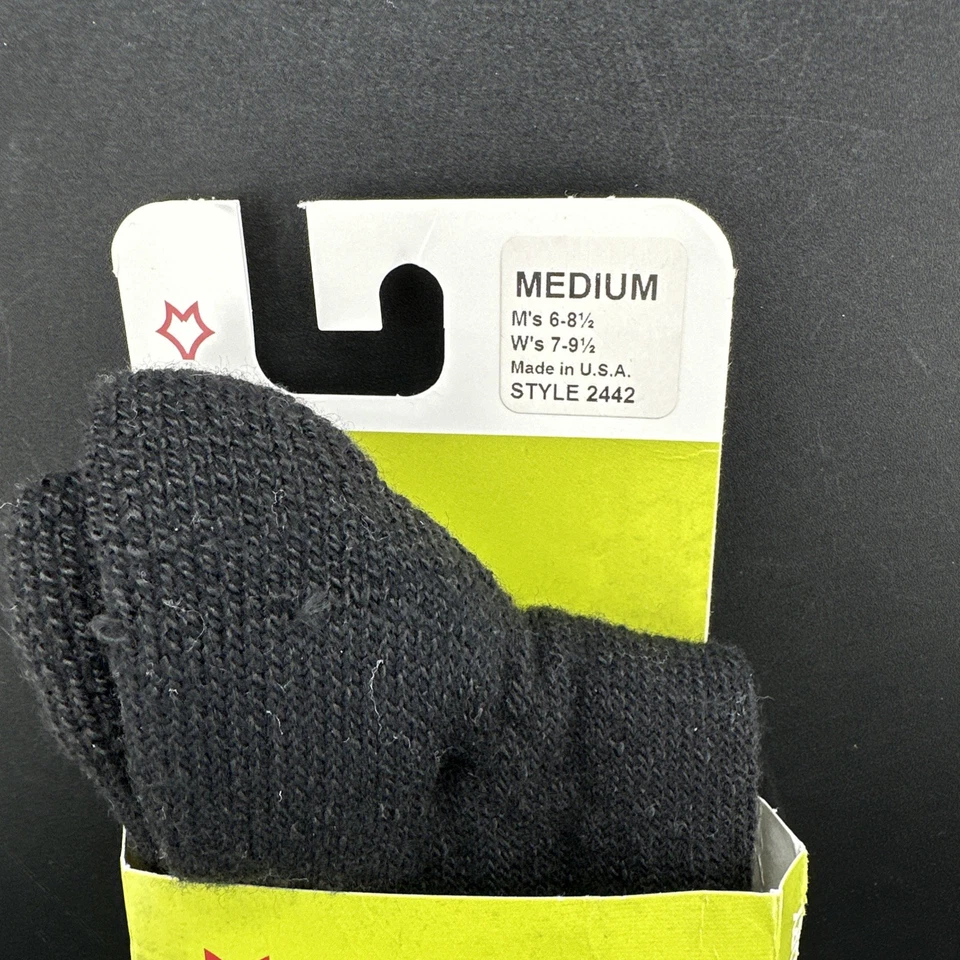 1 par de puños Fox River para hombre al aire libre talla mediana "6-8 1/2 negro para botas de 8"" nuevo en stock" Foto 3 de 4