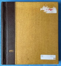 Schaubek Vordrucke DDR 1954 - 1955, 1966-1976, 134 Blatt im Lacoste Klemmbinder