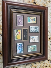 The National Pastime  Unused Baseball Stamp Collection.