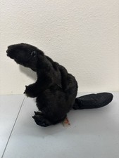 Folkmanis Brown Beaver Plush Hand Puppet 11 Inch Stuffed Animal Toy