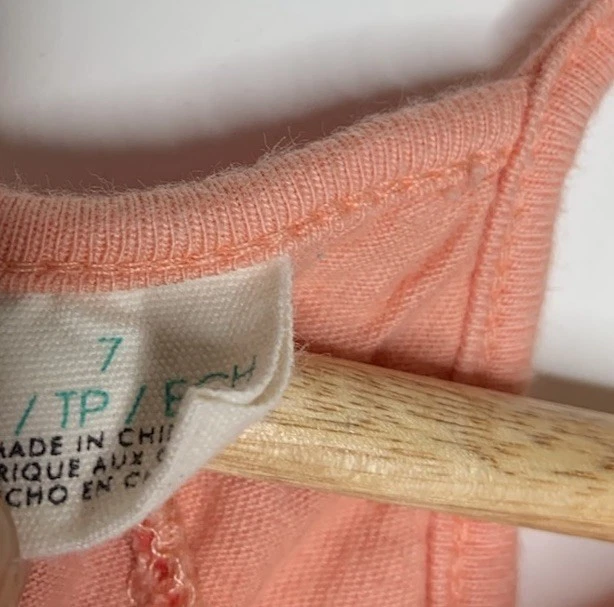 Mameluco Roxy Niña con Bolsillos Rayas Naranja Una Pieza | Niña Talla 7 Foto 4 de 4