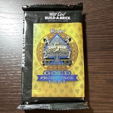 Wild Card 5 Card Draw 2024 Build-A-Brick National Exclusive Gold Promo Pack