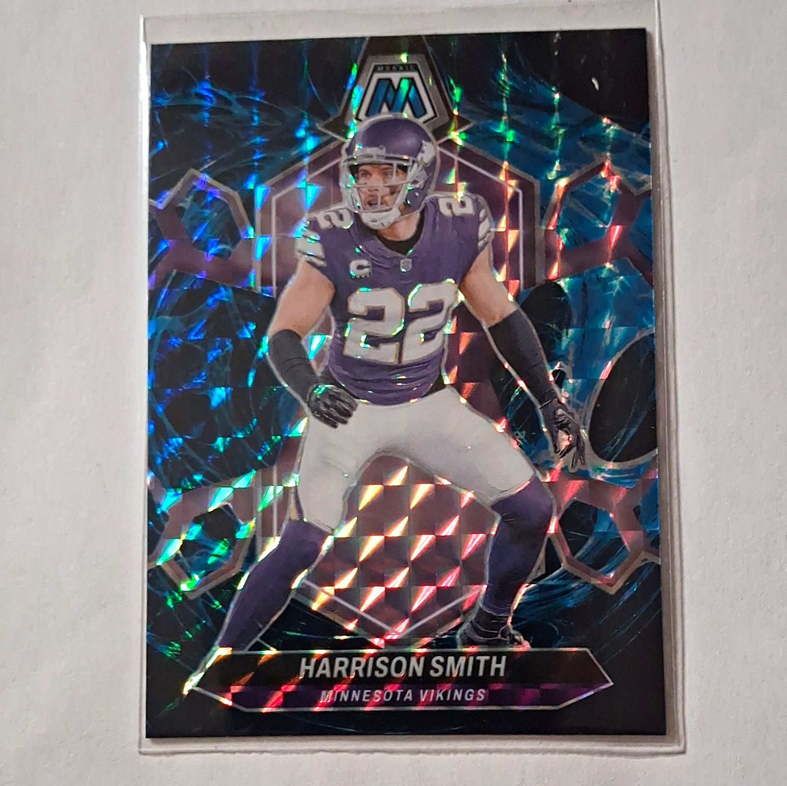Panini 2024 Mosaic Harrison Smith Prizm #147 Minnesota Vikings Football Card
