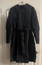 US Military All Weather Coat W/ Removable Liner Air Force Blue Trench Coat 44xl