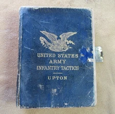 Indian Wars original US Army Infantry Tactics Upton 1874 Custer era