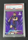 2017 Topps Chrome Lionel Messi #1 Right Leg Fwrd Purple Refractor /250 PSA 10