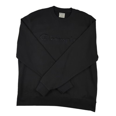 Champion Schwarz Baumwolle Sweatshirt Herren XL Regular Fit Pullover SWDSW16