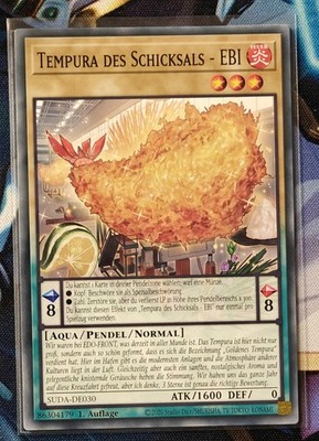 Yu-Gi-Oh Tempura des Schicksals - Ebi SUDA-DE030 - Common - NM - 1. Auflage