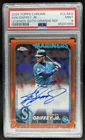 2024 Topps Chrome Ken Griffey Jr. Legend Auto Orange Refractor #/25 PSA 9